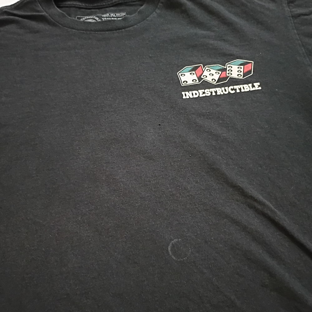 Indestructible MFG Cee-lo Pink Panther Playboy Big & Tall Black Tee - Picture 4 of 5